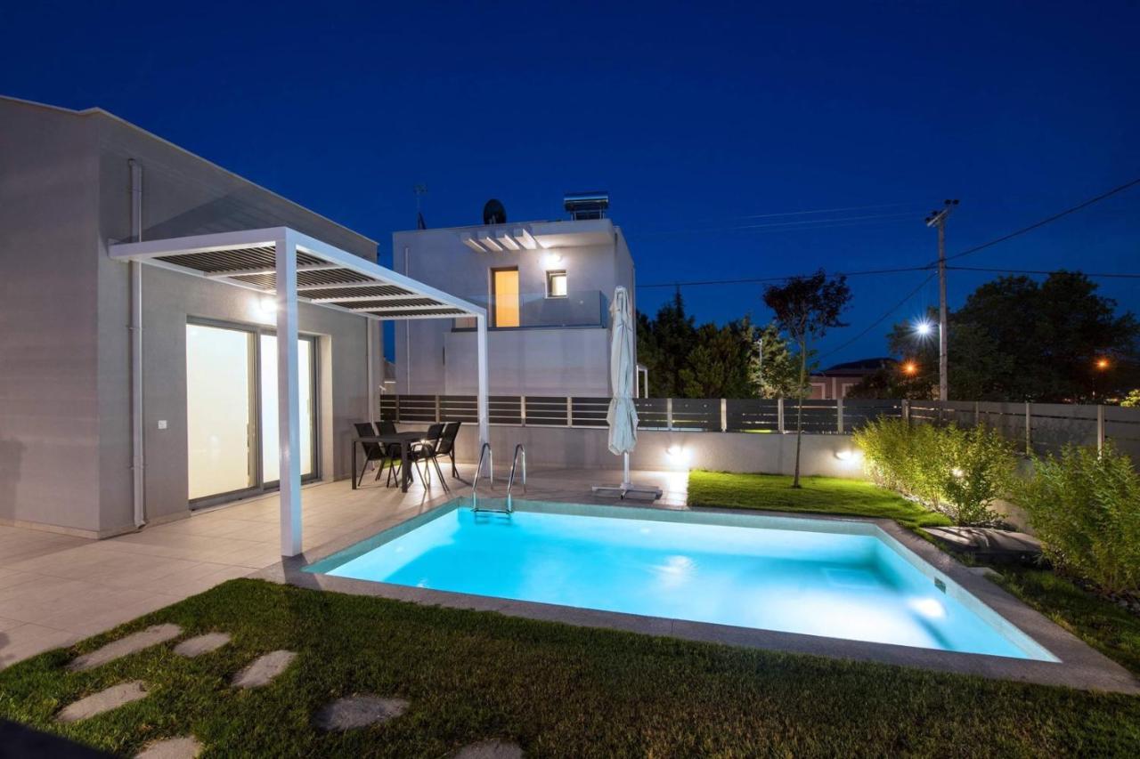 Ag Luxury Villas, Iraklitsa Nea Iraklitsa エクステリア 写真