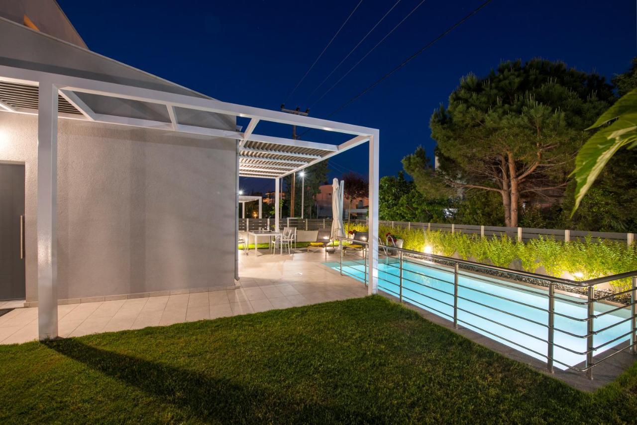 Ag Luxury Villas, Iraklitsa Nea Iraklitsa エクステリア 写真